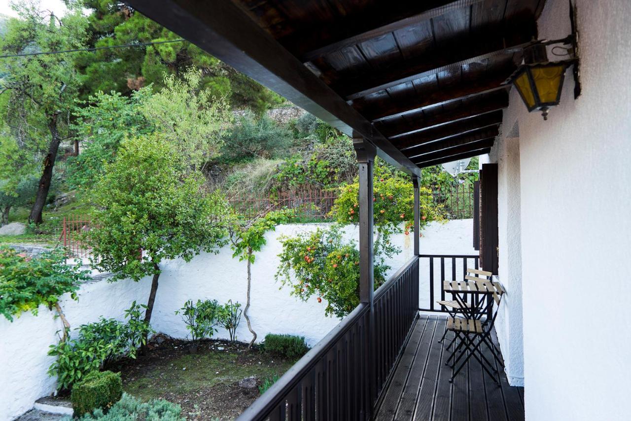 Dandy Villas Amfiklia - Pasithea - Stunning View - Fireplace - Parking 阿姆菲克利亚 外观 照片